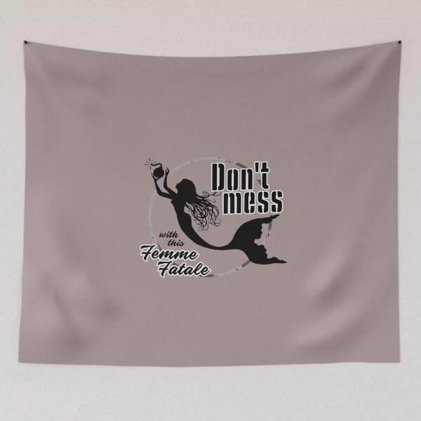 Item preview, Don't mess with this Femme Fatale designed and sold by obedtheartist.