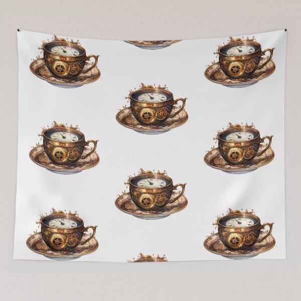 Item preview, Steampunk Teacup – Arcane Alchemy Fantasy Art designed and sold by SchorlCraft.