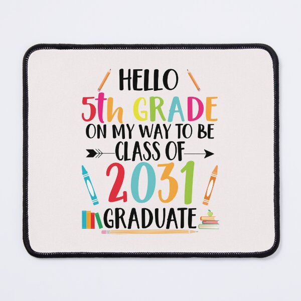 Item preview, Hello 5th Grade Class of 2029 designed and sold by DeeDouu.