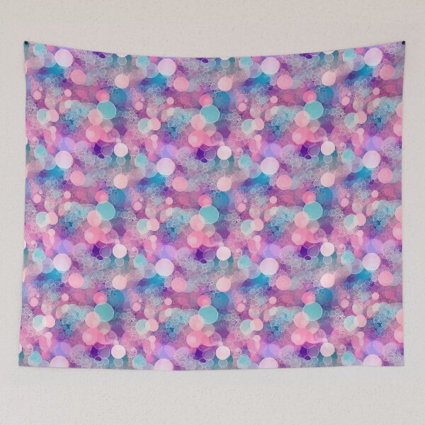 Item preview, pretty macro camera bokeh lighting soap bubbles designed and sold by Branjos.