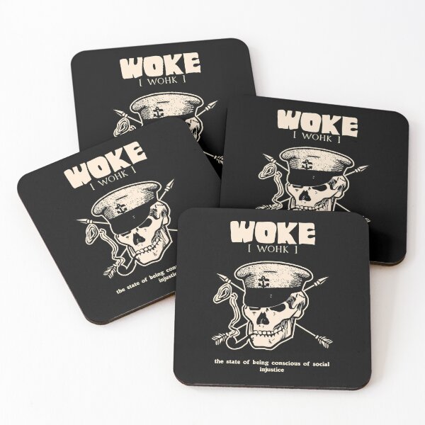 Item preview, fuck woke designed and sold by PopPizzazz.