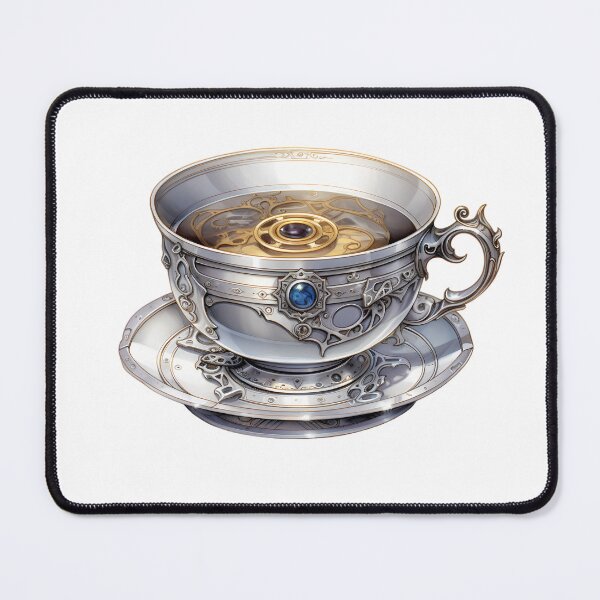 Item preview, Steampunk Teacup – Arcane Alchemy Fantasy Art designed and sold by SchorlCraft.