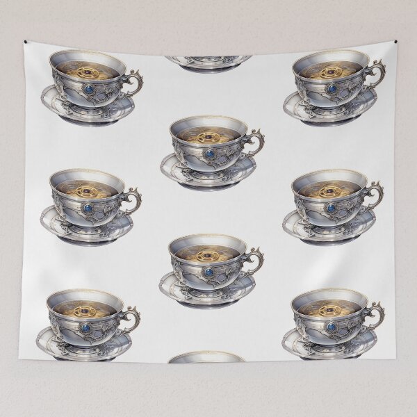 Item preview, Steampunk Teacup – Arcane Alchemy Fantasy Art designed and sold by SchorlCraft.