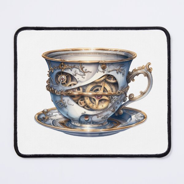 Item preview, Steampunk Teacup – Arcane Alchemy Fantasy Art designed and sold by SchorlCraft.
