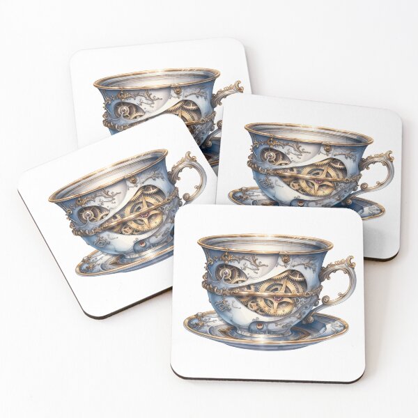 Item preview, Steampunk Teacup – Arcane Alchemy Fantasy Art designed and sold by SchorlCraft.