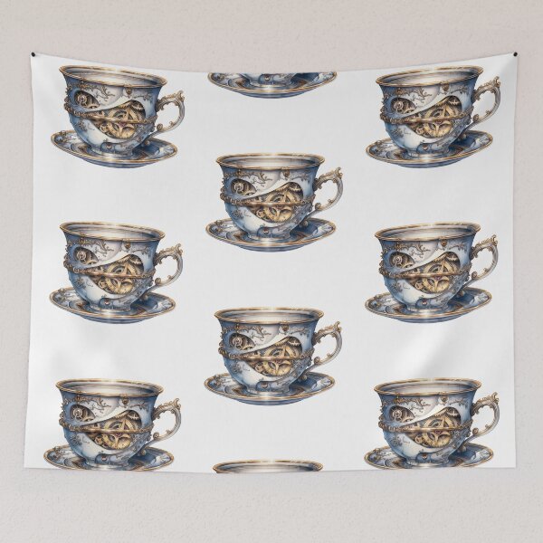 Item preview, Steampunk Teacup – Arcane Alchemy Fantasy Art designed and sold by SchorlCraft.