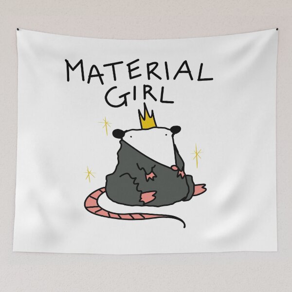 Item preview, Material girl possum designed and sold by HummingGhost.