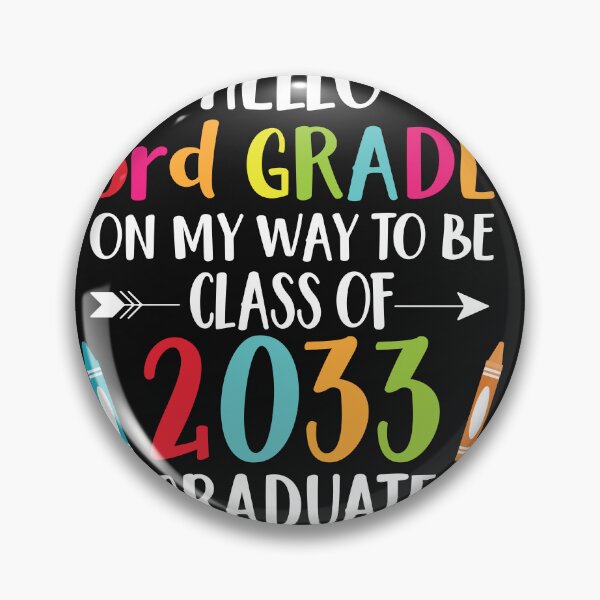 Item preview, Hello 3rd Grade Class of 2029 designed and sold by DeeDouu.