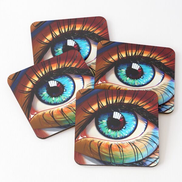 Item preview, Ojo de estilo cómico designed and sold by blackwhiteblue.