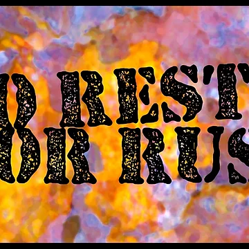 Artwork thumbnail, NO REST FOR RUST by javajohnart