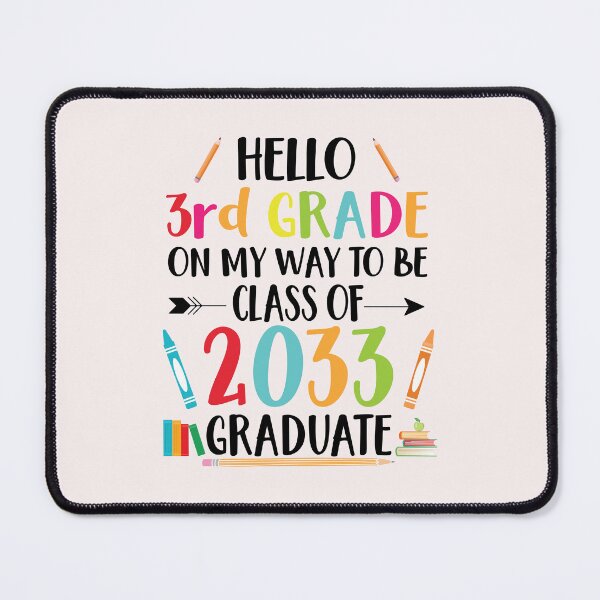 Item preview,  Hello 3rd Grade Class of 2029 designed and sold by DeeDouu.