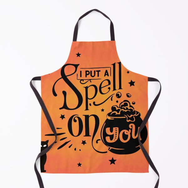 Artikelvorschau, Ich verzaubere dich – orangefarbenes Halloween-Design entworfen und verkauft von Enchantea.