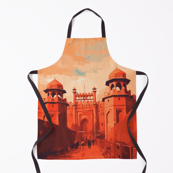 Item preview, A Pop Art Travel Print of Delhi - India designed and sold by StudioRedKoala.