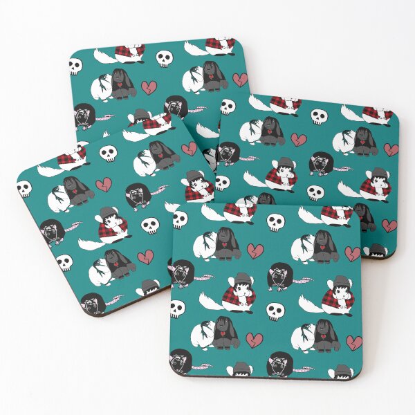 Item preview, Emo rodent pattern designed and sold by ComradeScar.