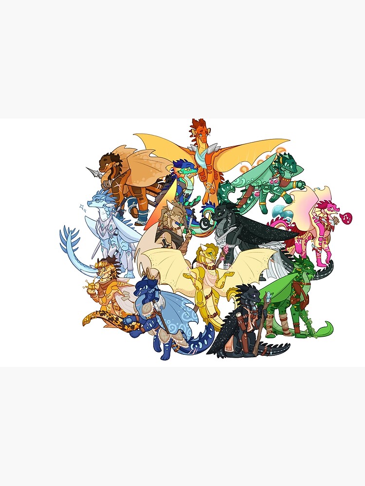 Thumbnail 3 of 3, Journal, Wings of Fire as D&D Characters designed and sold by BlessedBlossom.