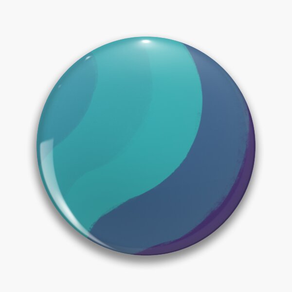 Item preview, Teal Tone Abstract Circle  designed and sold by Arsenic-Arts.