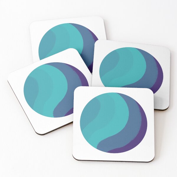 Item preview, Teal Tone Abstract Circle  designed and sold by Arsenic-Arts.