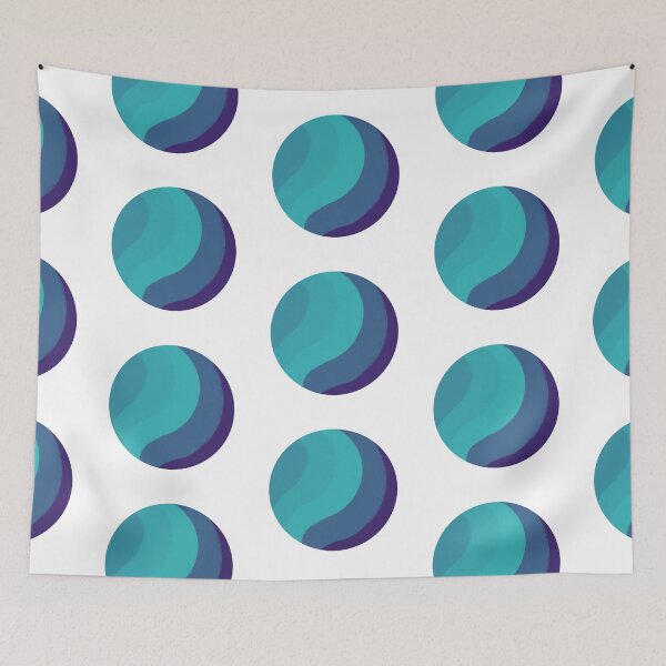 Item preview, Teal Tone Abstract Circle  designed and sold by Arsenic-Arts.