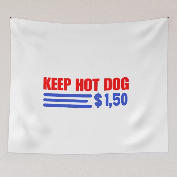 Artikelvorschau, BEHALTEN SIE HOT DOG 1,50 $ entworfen und verkauft von ANNINOART ⭐⭐⭐⭐⭐.