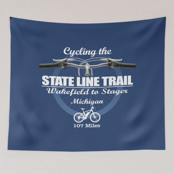 Item preview, state Line Trail (H2) designed and sold by curranmorgan.
