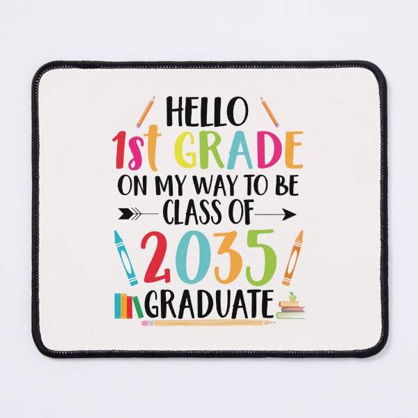 Item preview, Hello 1st Grade Class of 2029 designed and sold by DeeDouu.