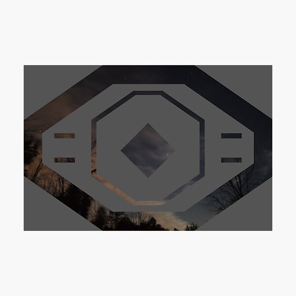 Artikelvorschau, Reverse Geometrische Nacht entworfen und verkauft von Mooasorus.