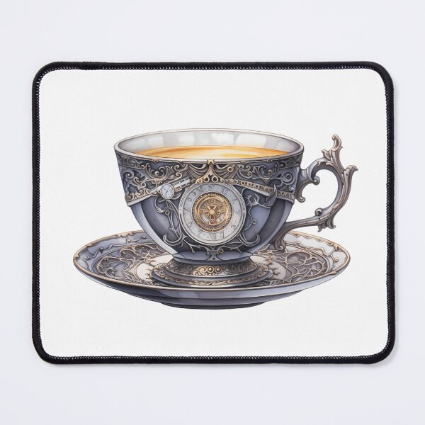 Item preview, Steampunk Teacup – Arcane Alchemy Fantasy Art designed and sold by SchorlCraft.
