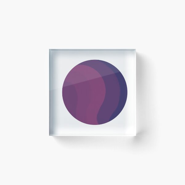 Item preview, Purple Tone Abstract Circle  designed and sold by Arsenic-Arts.
