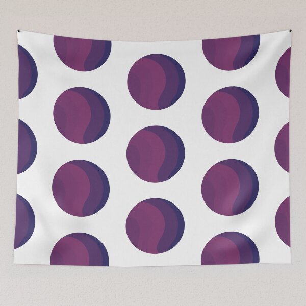 Item preview, Purple Tone Abstract Circle  designed and sold by Arsenic-Arts.