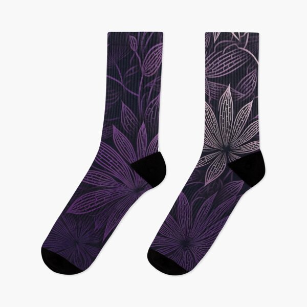 Item preview,  Lavender flower  pattern, dark purple,dark,purple,Lavender purple  designed and sold by MoonDesinso.