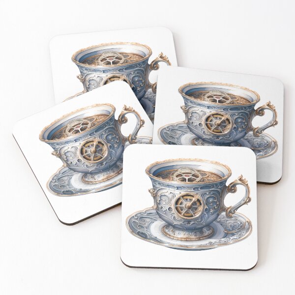 Item preview, Steampunk Teacup – Arcane Alchemy Fantasy Art designed and sold by SchorlCraft.
