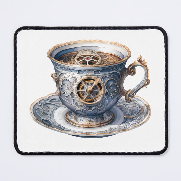 Item preview, Steampunk Teacup – Arcane Alchemy Fantasy Art designed and sold by SchorlCraft.