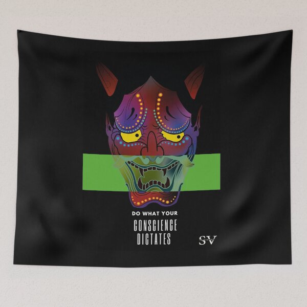 Item preview, devil mask designed and sold by Reverska.