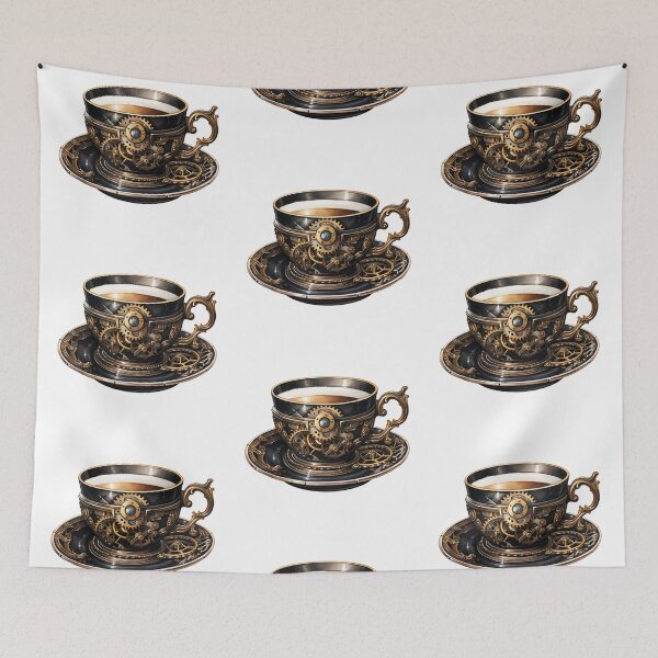 Item preview, Steampunk Teacup – Arcane Alchemy Fantasy Art designed and sold by SchorlCraft.