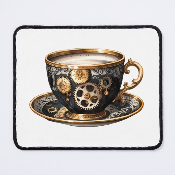 Item preview, Steampunk Teacup – Arcane Alchemy Fantasy Art designed and sold by SchorlCraft.