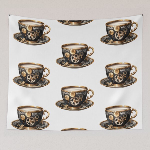 Item preview, Steampunk Teacup – Arcane Alchemy Fantasy Art designed and sold by SchorlCraft.