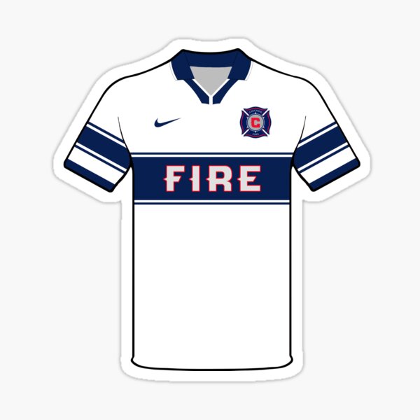 Chicago Fire 1998 Home Kit Sticker for Sale by Buda645