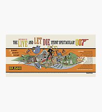 LIVE AND LET DIE STUNT SPECTACULAR Photographic Print