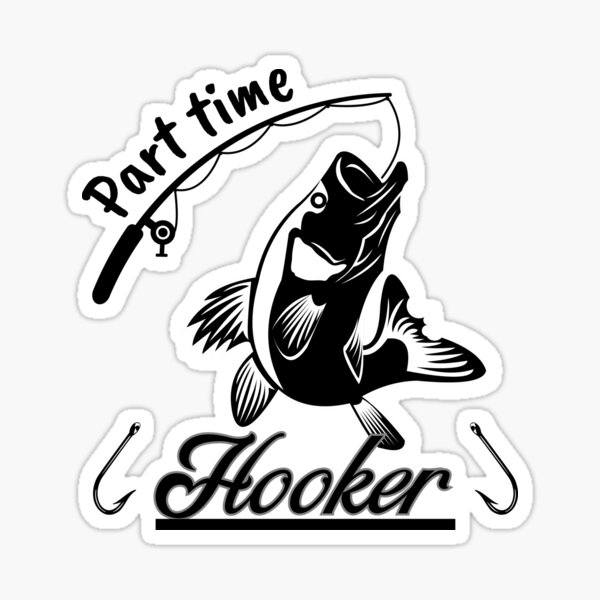 Fishing Funny Fishing Fly Fishing Sticker Sticker for Sale by