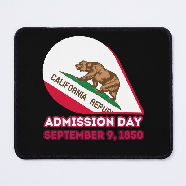Item preview, California Admission Day September 9 1850 designed and sold by ArtisShops.