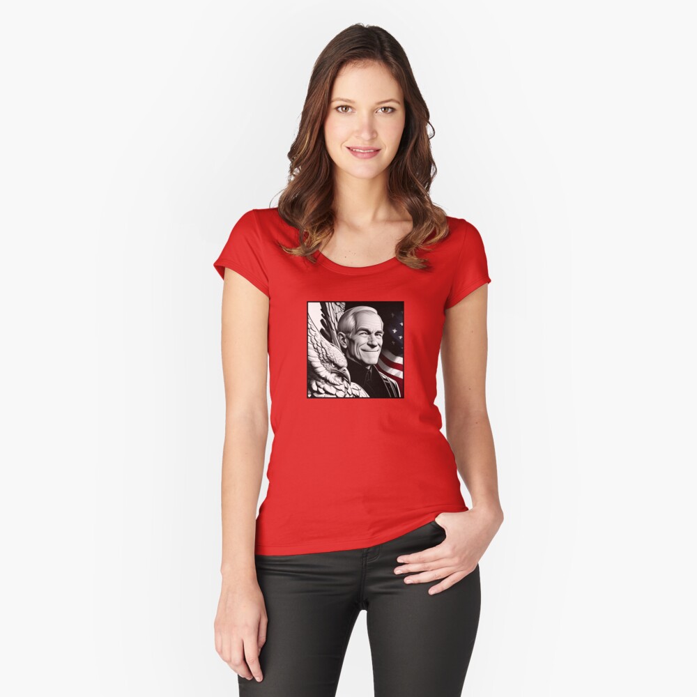 Item preview, Fitted Scoop T-Shirt designed and sold by lisagansky.