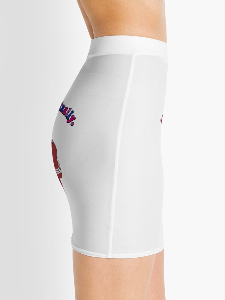 Thumbnail 2 of 4, Mini Skirt, Nick Nelson - i’m bi actually. designed and sold by Siobhan Grady.