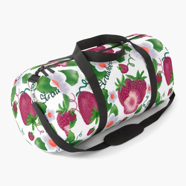 Item preview, Fuchsia strawberry pattern  designed and sold by MarieCormier.