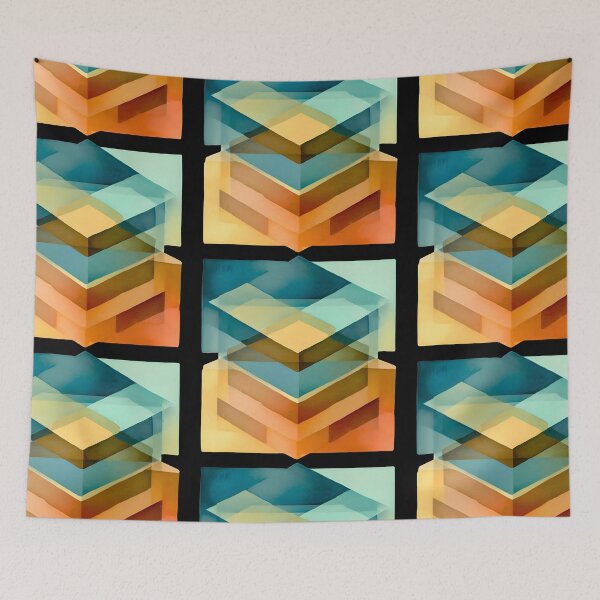 Item preview, Square illusion designed and sold by SoChaDa.