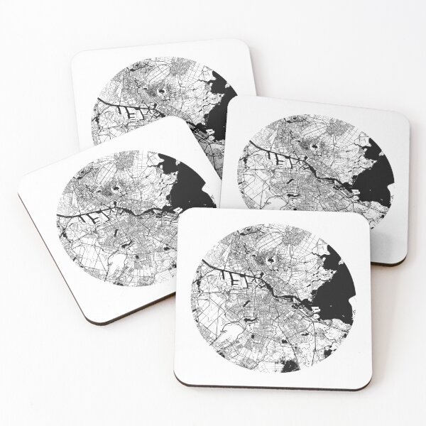 Item preview, Amsterdam City minimal Map (Netherlands, Europe) designed and sold by Unique City maps all over the world.