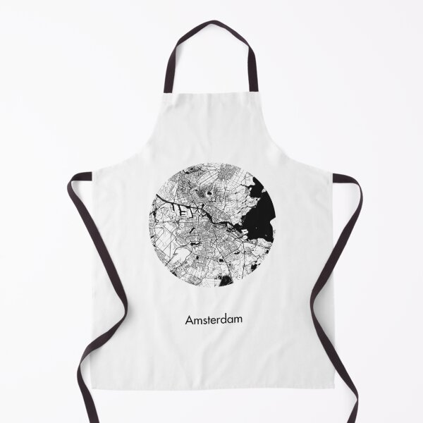 Item preview, Amsterdam City minimal Map (Netherlands, Europe) designed and sold by Unique City maps all over the world.