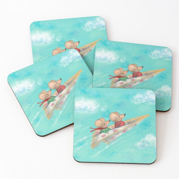 Item preview, Paper plane Mice designed and sold by carahodgsonart.