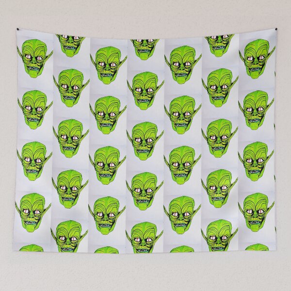 Aperçu de l'œuvre GOBLIN VERT HALLOWEEN créée et vendue par JoAnnHayden.