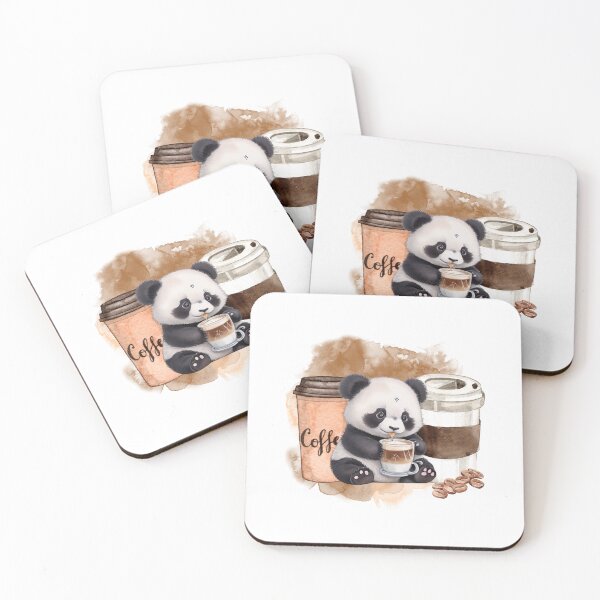 Item preview, panda coffee designed and sold by WD89design.