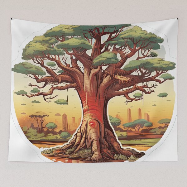 Item preview, Tall tree in the jungle designed and sold by abmkf.